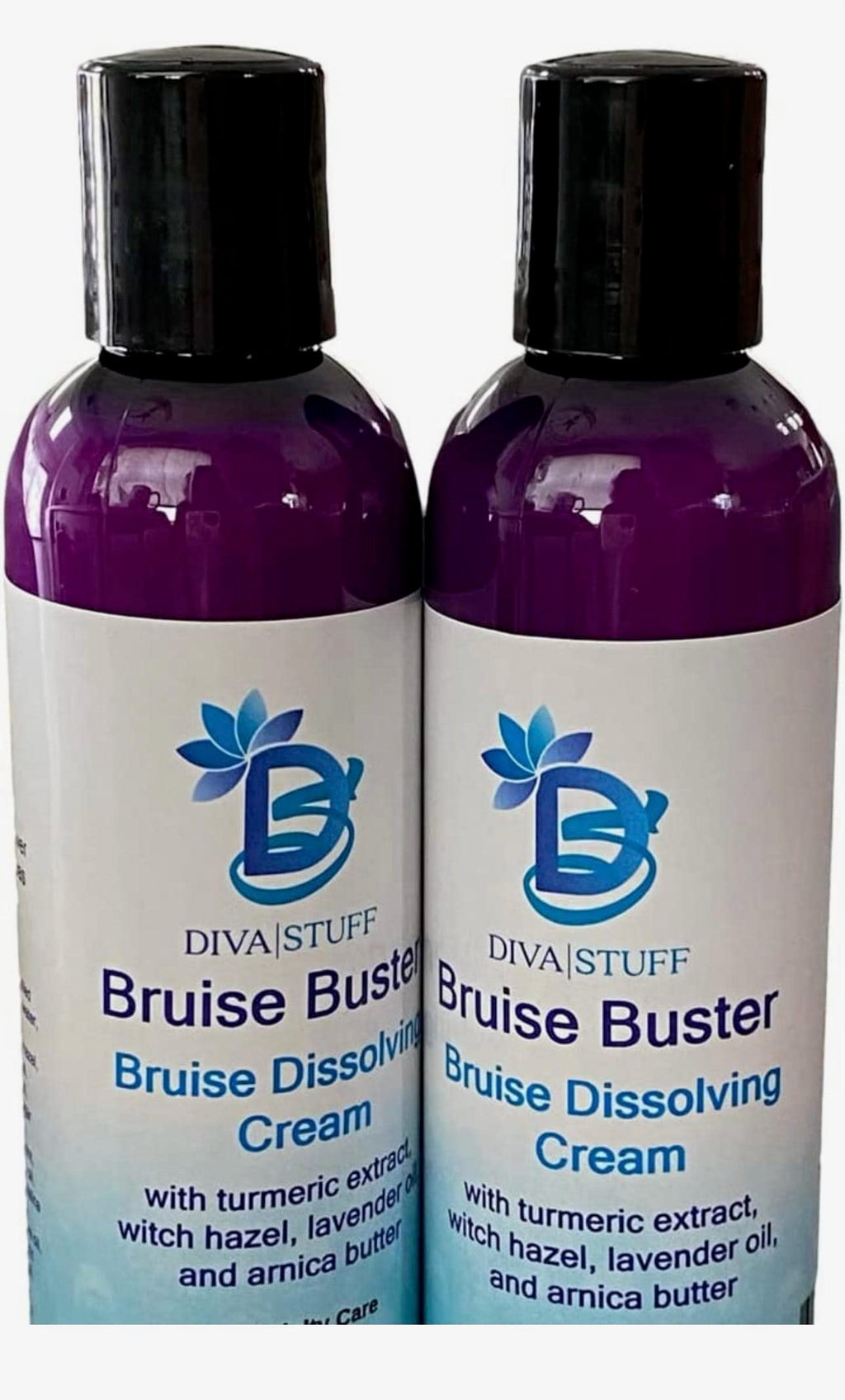 Bruise Buster Cream By Diva Stuff 4oz, 2 pack