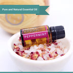 Natures Fusions Peppermint (Supreme), 100% Pure and Natural Essential Oils, Undiluted, Therapeutic Grade for Aromatherapy and T