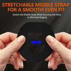 Omnipod 5 Adhesive Patches 30pcs - Waterproof Overpatches With Strap Pre-Cut Sweatproof Sensor Tape (Black)