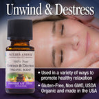 Natures Answer 100% Pure Organic Essential Oil Blend, 0.5-Ounce, Unwind/D-s Trees