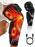 Red Light Therapy for Knee & Calf with Heat & 4Zone Massage 100LEDs