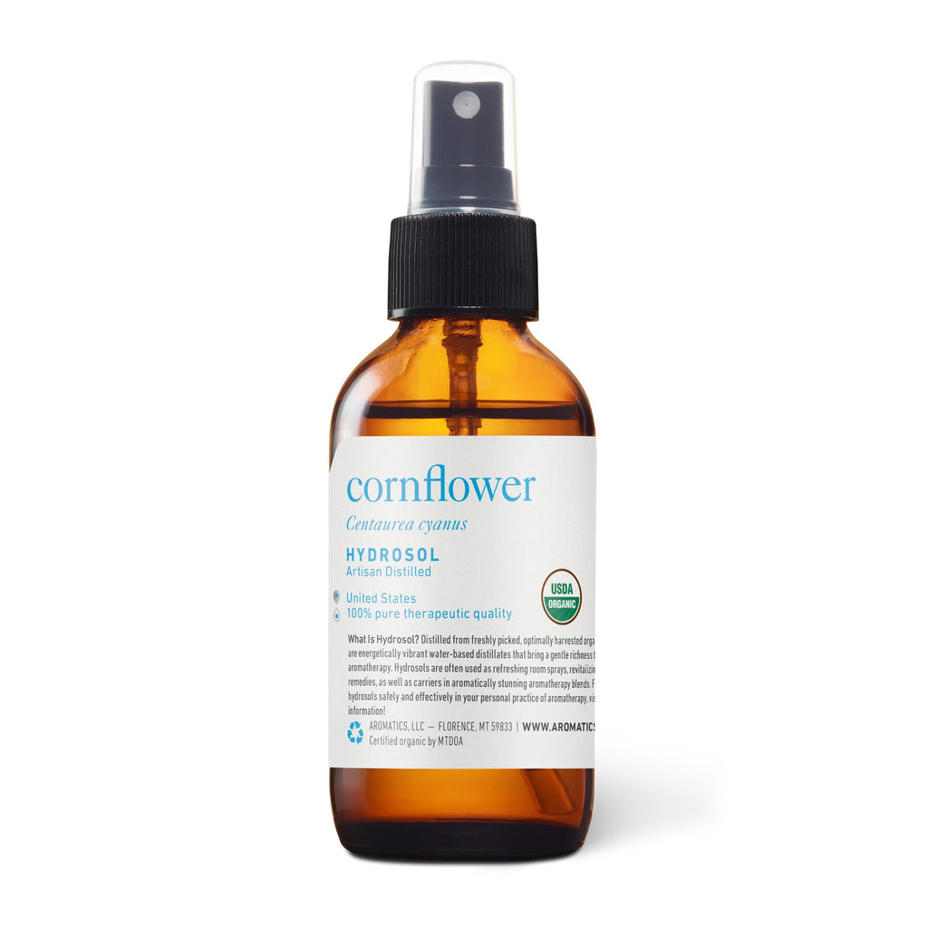 Aromatics International Cornflower Hydrosol 100ml | Delicate Floral Aromatic Spray for Home