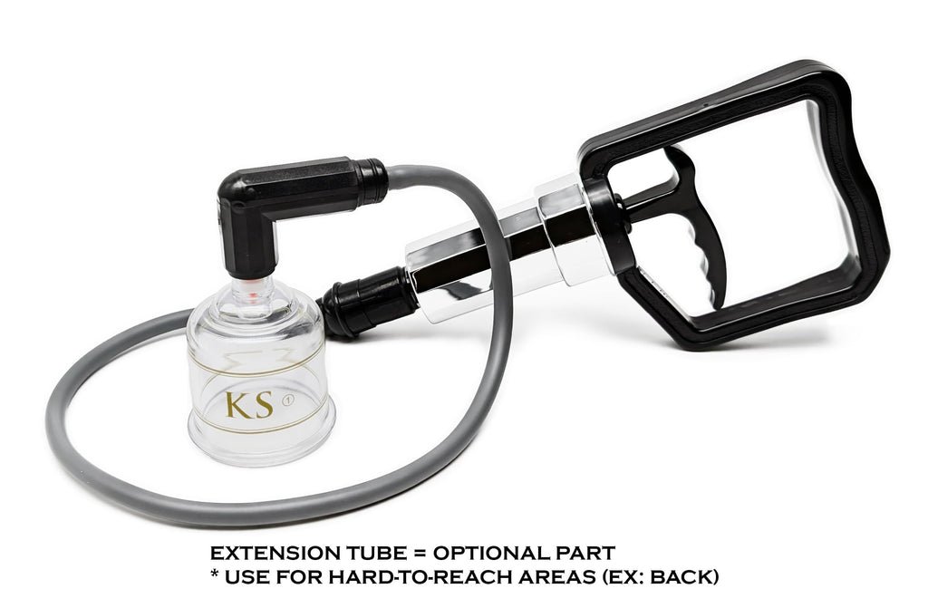KS AG Professional Cupping Set (17 Cups) with Extension Tube