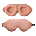 ALASKA BEAR 100% Blackout Sleep Mask for Women and Men, Vacuum-Sealed, Dusty Pink