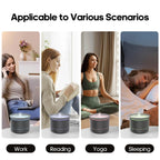 Essential Oil Diffusers, 200ml Aromatherapy Diffuser with Auto Shut-Off Function, Cool Mist Humidifier with 2 Modes, Small Diffu