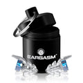 Eargasm Smaller Ears Earplugs - Blue High Fidelity Filtered Noise Reducing Reusable Ear-Plugs for Kids, Women, Men - Hearing Pro