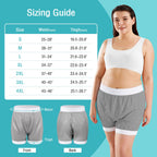 Carer Adult Diaper Covers 2PCS Washable, Leakproof Incontinence Underwear for Men Women Enclosed Elastic, Widened Waistband Desi