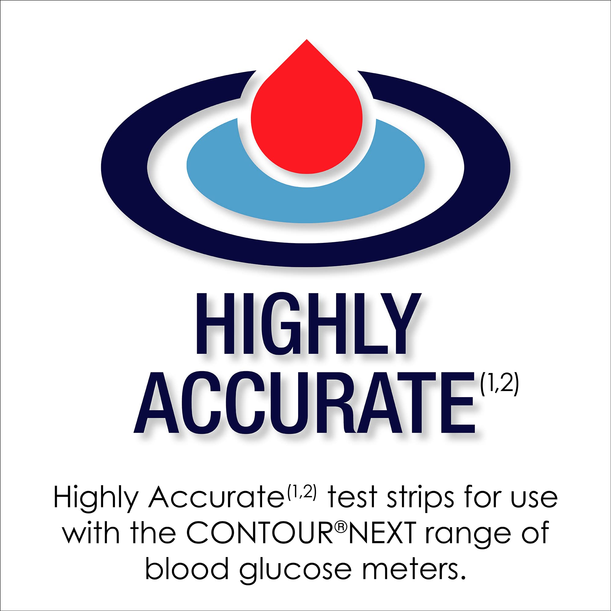 CONTOUR NEXT Control Solution for Glucose Test Meter, Level 2, 2.5mL Bottle