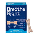 Breathe Right Nasal Strips, Large, Tan, 30 ct