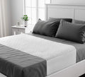 Lynmark Washable Bed Pads 36x60 Underpad with Extra Long Tucks and Heavy Absorbency, Reusable Cotton Enhanced Waterproof Mattres