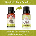 GuruNanda Lemongrass Essential Oil (0.5 Fl oz), 100% Pure, Undiluted Aromatherapy Oil for Diffusers, Helps with Muscle Tension &