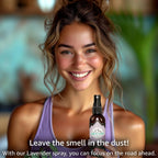 Lumi Outdoors Natural Shoe Deodorizer Spray & Odor Eliminator - Lavender Tea Tree Essential Oil Odor Eater