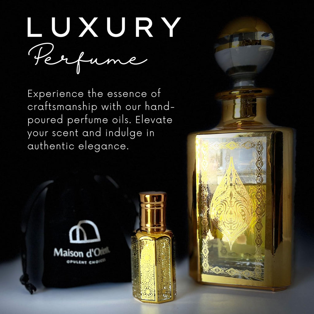 Jasmine 12  mL Perfume Oil for Women and Men in Traditional Attar Style Cologne. Great Gift Party Favor and Body Oil - Alcohol