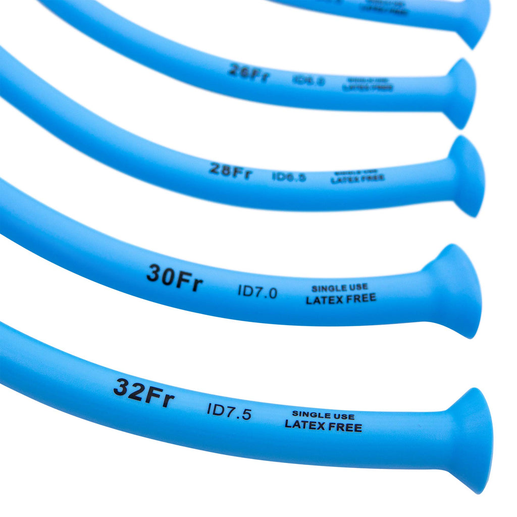 LINE2design Nasal Airway Kit-6 Medical Nasopharyngeal Management Trauma Airways - First Aid Emergency Rescue Latex Free Respirat