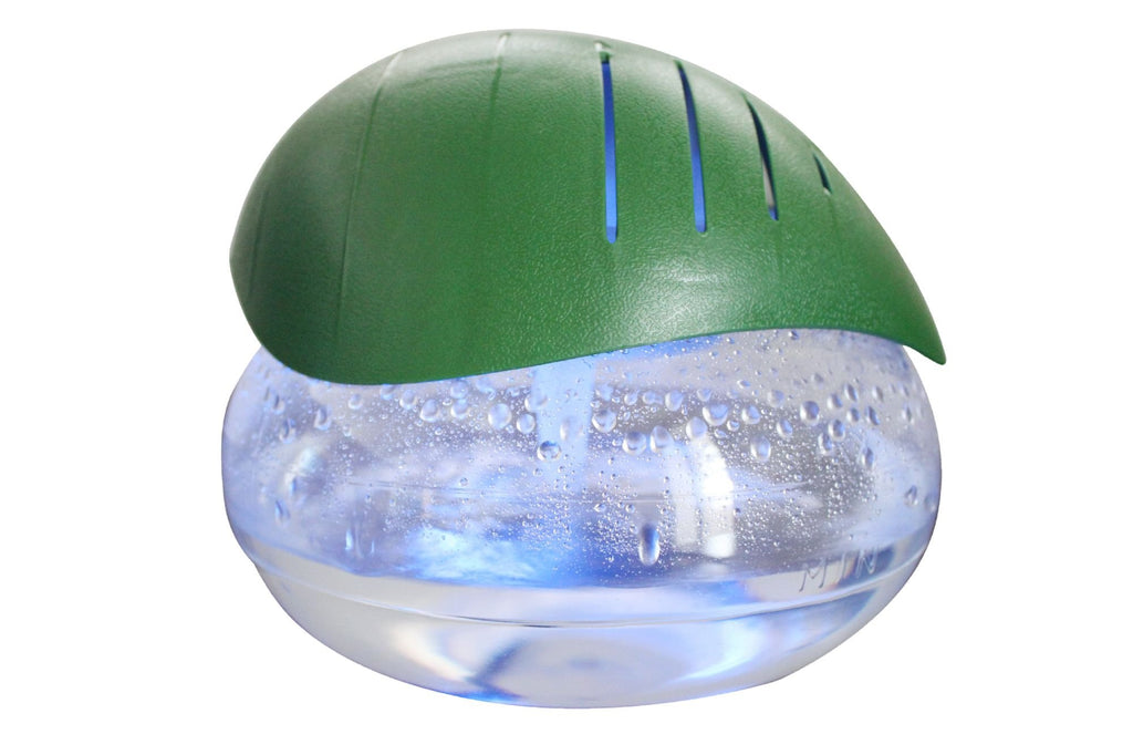 EcoGecko Green Leaf Air Revitalizer, Air Freshener, Room Aromatizer, Aroma and Essential Oil Diffuser with 10ML Lavender Oil