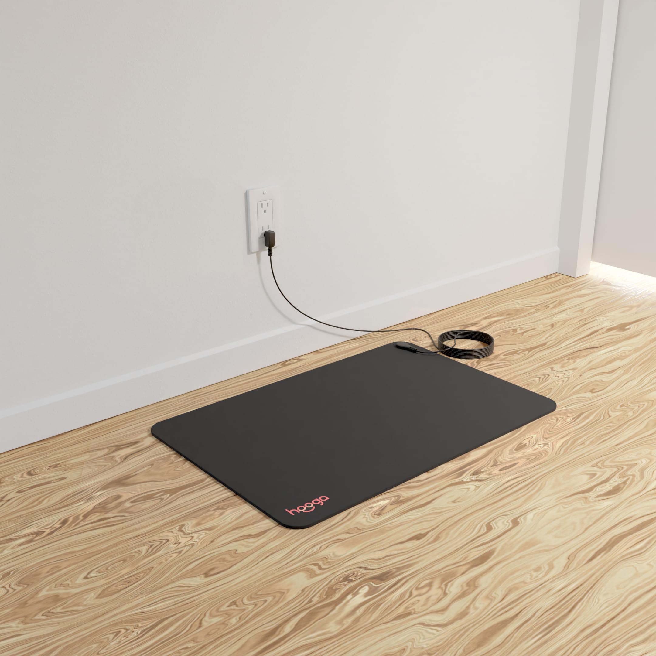 Hooga Grounding Mat for Sleep, Energy, Pain Relief, Inflammation, Balance, Wellness. Earth Connected Therapy. Indoor Grounding a
