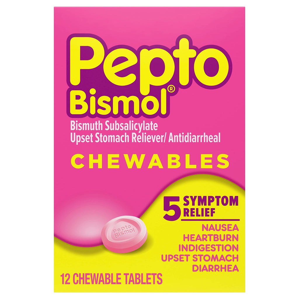 Pepto Bismol Tablet Original 12ct