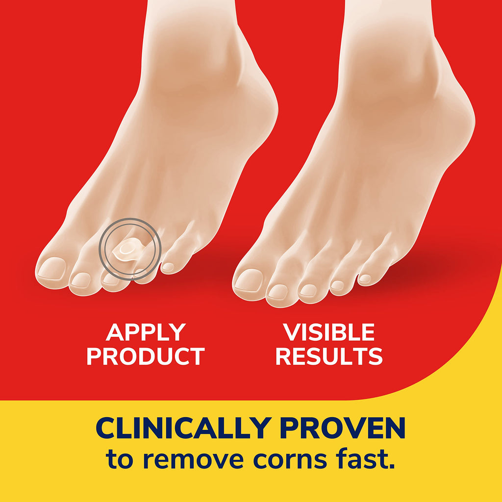 Dr. Scholl 's Corn REMOVERS Seal & Heal Bandage with Hydrogel Technology, 6 ct // Removes Corns Fast and Provides Cushioning Pro