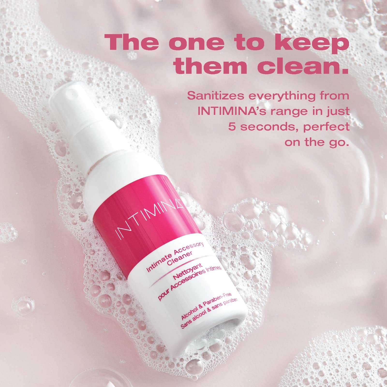 Intimina Intimate Accessory Cleaner - Non-Toxic Menstrual Cup Cleaner