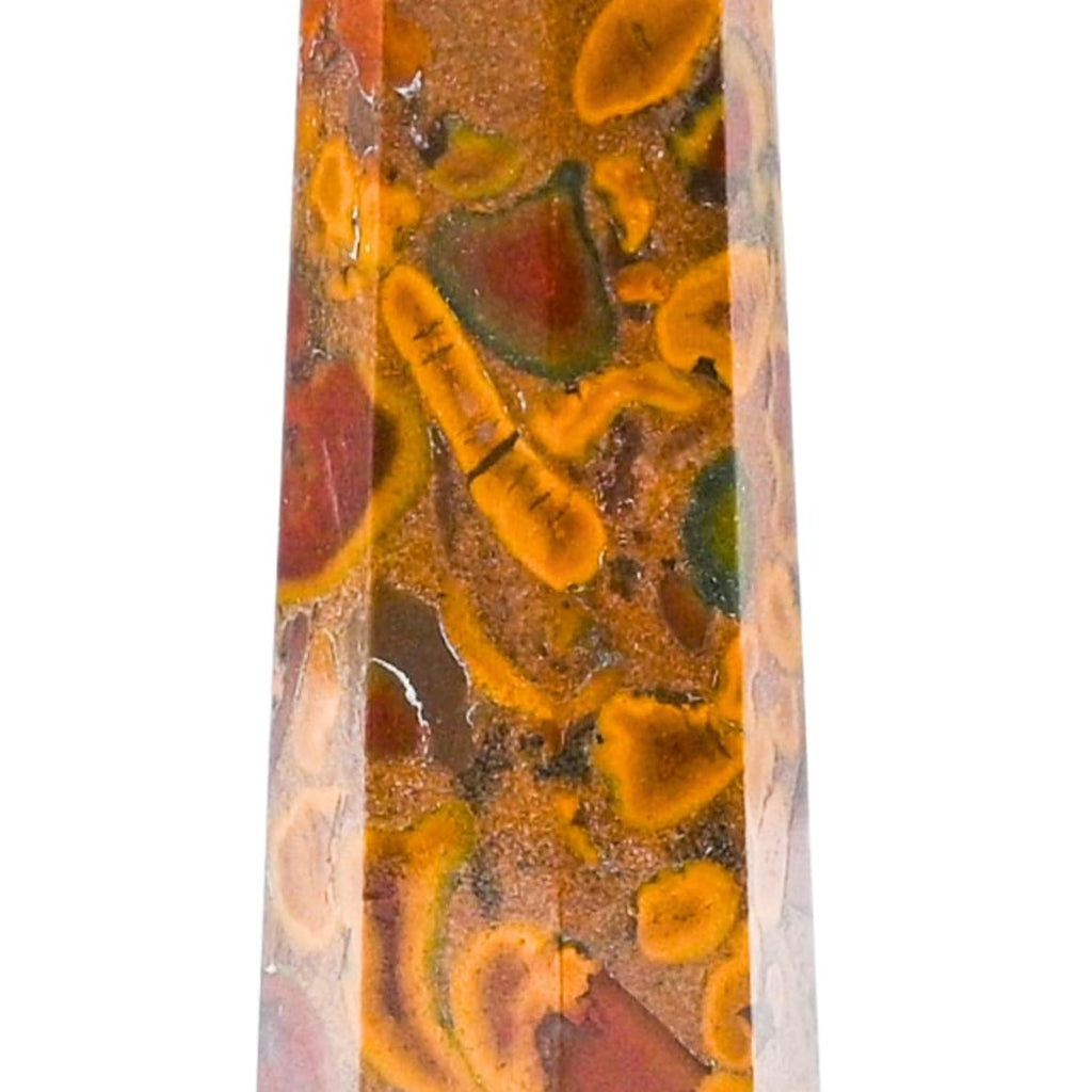 Fruit Jasper Crystal Towers ~ Natural Healing Crystal Point Obelisk for Reiki Healing and Crystal Grid (2'' to 3'' INCH)