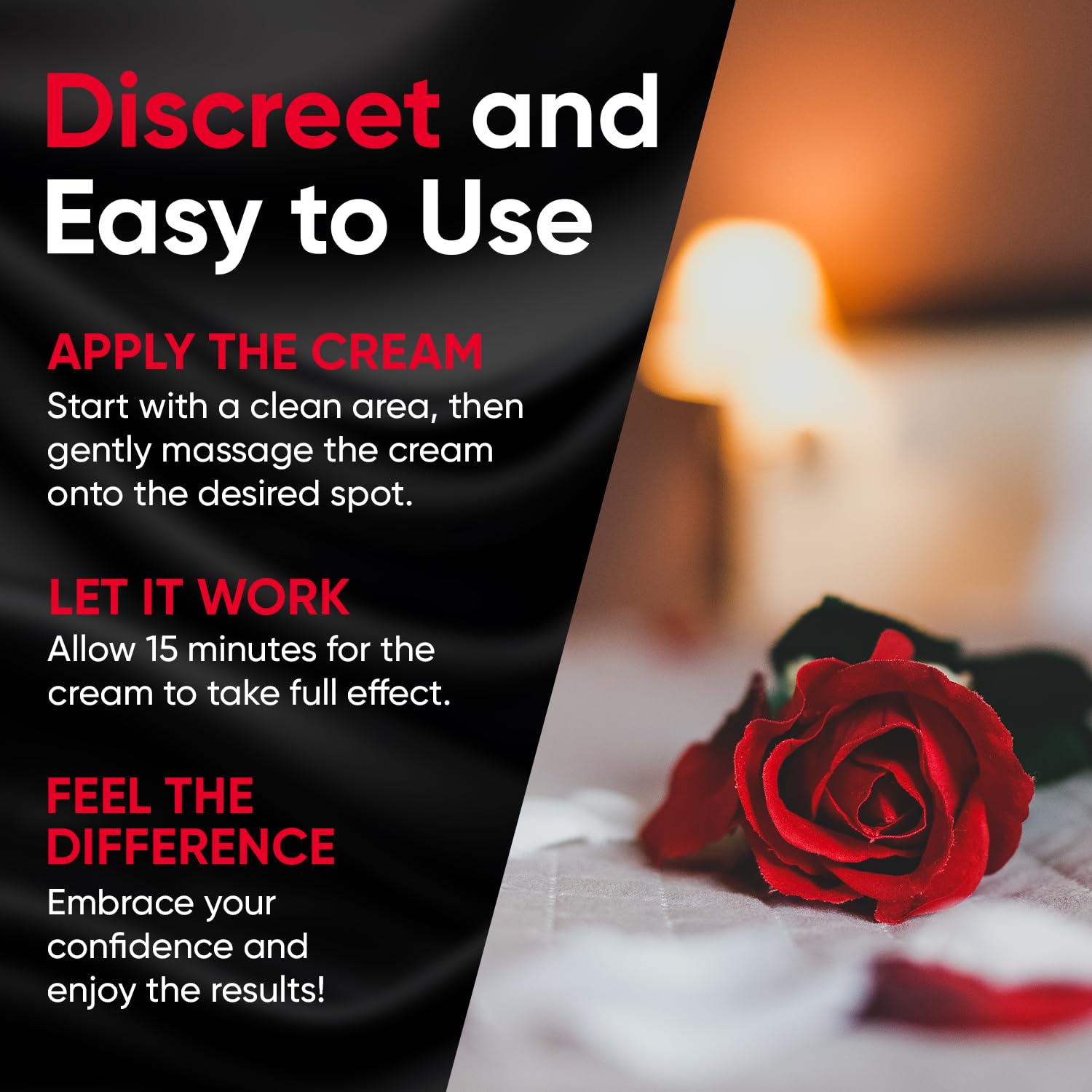Delay Cream for Men - Numbing Formula for Climax Control To Last Longer in Bed, Hypoallergenic, Non-Irritating, Desensitized Cre