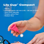 Lelo 77243: Intimina Lily Cup Compact Collapsible Menstrual Cup Size B