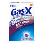 Gas-X Maximum Strength Gas Relief Softgels with Simethicone 250 mg - 30 Count