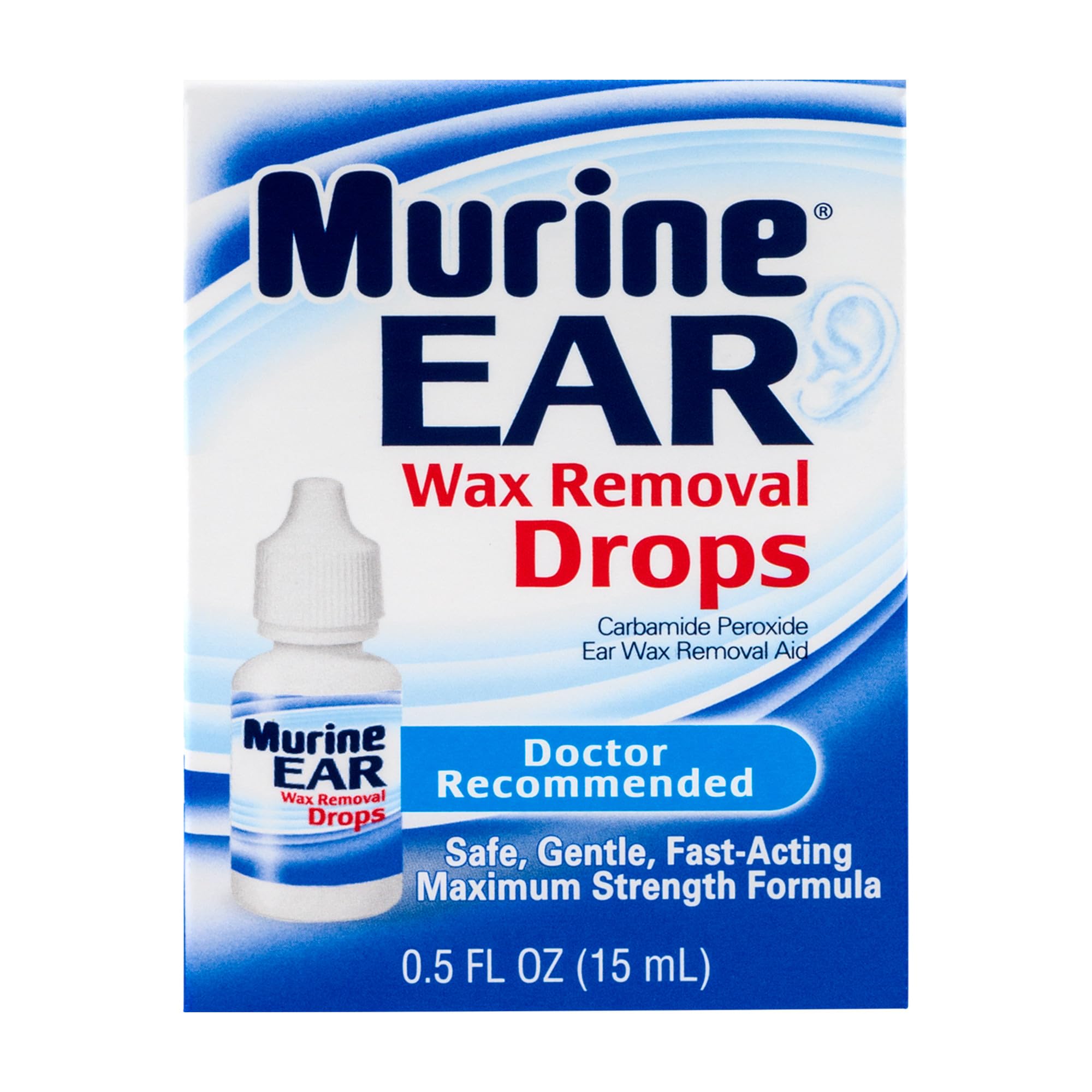 Murine Ear Wax Removal Drops, 0.5 oz Ear Drops Bottle – Medistoreweb