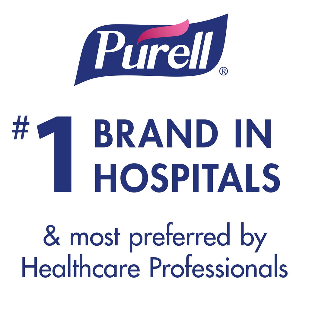 Purell Advanced Hand Sanitizer Refreshing Gel, Clean Scent, 2 fl oz Travel Size Flip Cap Bottle (Pack of 6) - 3155-04-EC