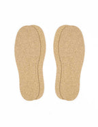 The Felt Store Cork Insoles for Men and Women - 2.5mm Thick, 2 Pair