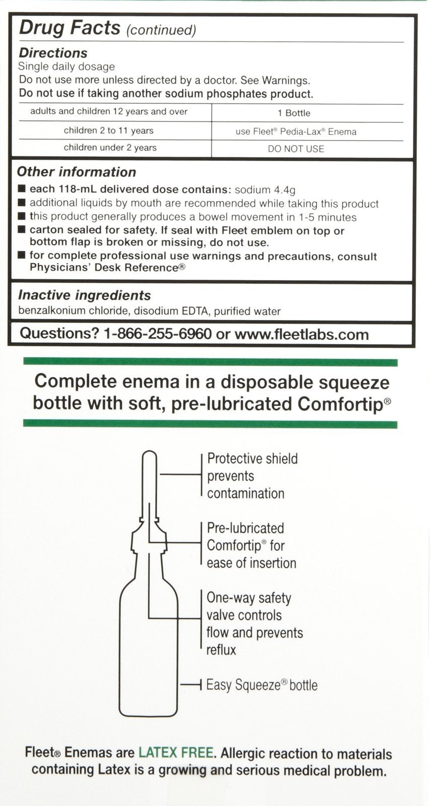 FLEET Adult Enema Twin Pack, 2 pk