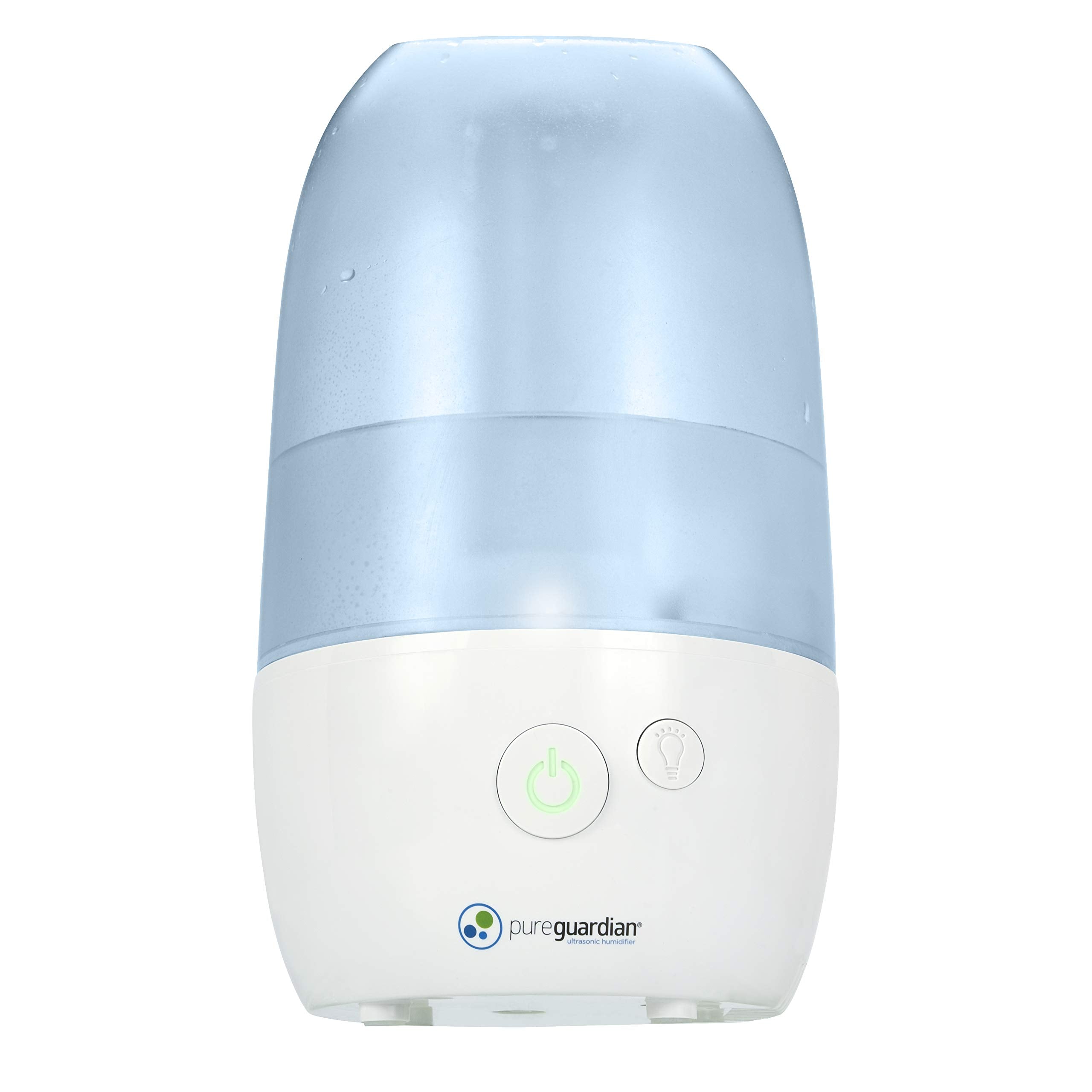 PureGuardian Ultrasonic Cool Mist Humidifier with Aromatherapy Tray, 70-Hour Run Time, 1-Gallon Tank Capacity, 320 Sq. Ft. Cover