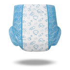 Littleforbig Adult Printed Diaper 2 Pieces - Nursery Blue (Medium 28-38)