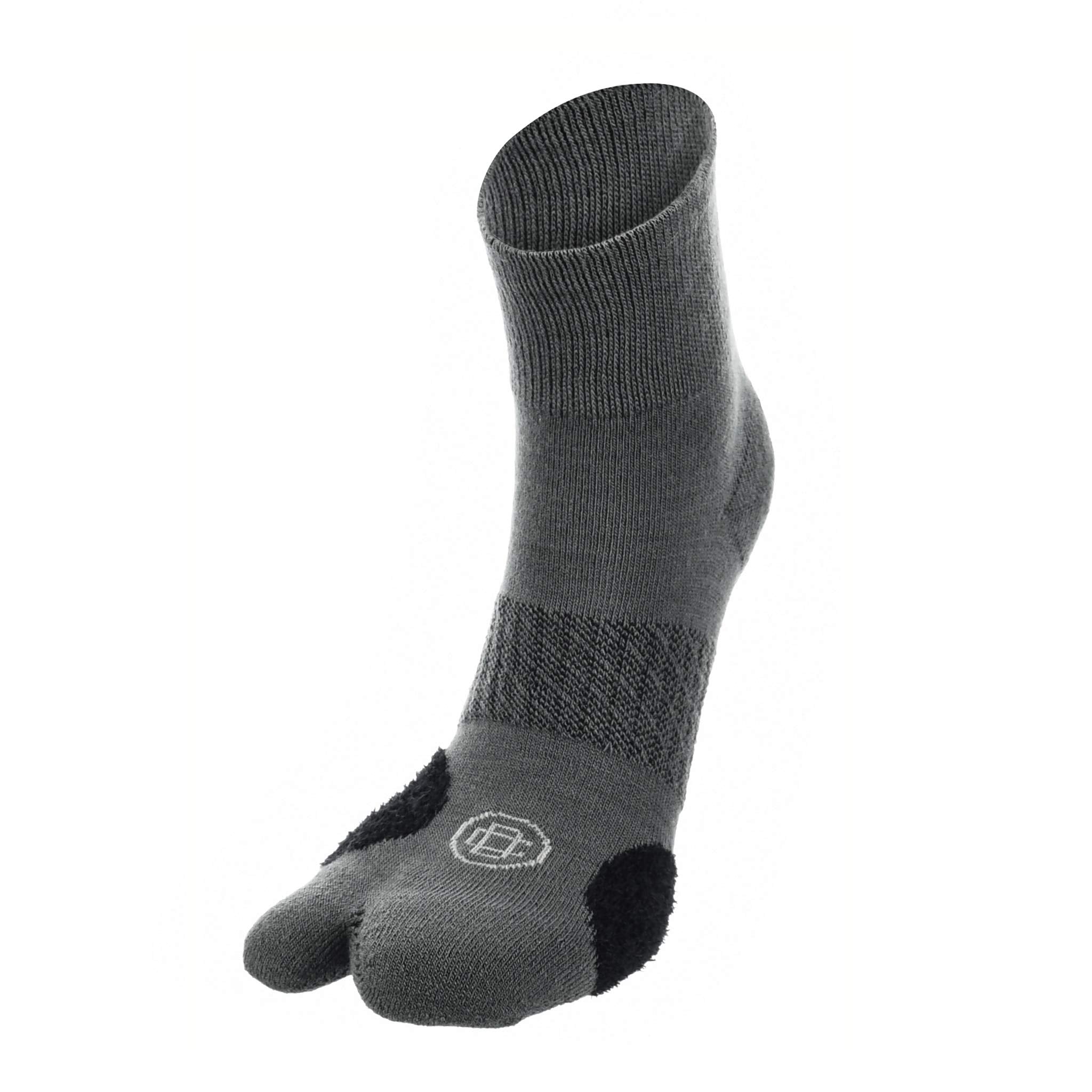 Doctor's Choice Bunion Relief Socks, Quarter Bunion Socks with Split Toe Separator and Soft Cushioning for Hallux Valgus, Bunion