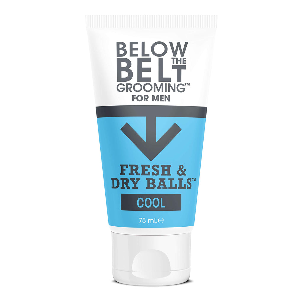 Below The Belt Grooming Fresh & Dry Cool Intimate Deodorant For Men, Protects against Sweat, Odour and Chafing, Cool Mint Fragra