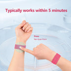 Motion Sickness Wristband, Anti-Nausea Acupressure Wrist Band for Nausea Relief, Dizziness and Vomiting from Car Sea Boat Flying