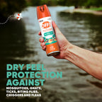 OFF! FamilyCare Insect & Mosquito Repellent Aerosol, Smooth and Dry Formula Bug Spray, Provides up to 6 Hours of Protection, 4 o