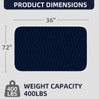 Ultra-Absorbent Extra Large Washable Waterproof Bed Pads 36X72 Reusable, Leakproof Incontinence Bed Pads for Adults, Babies & Pe
