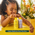 Beekeepers Naturals Propolis Honey Cough Syrup Nighttime for Kids Immune Support with Propolis, Elderberry & Raw Honey - Sleep