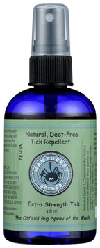 Nantucket Spider Extra Strength Tick Repellent Spray 4 oz | Made in USA | Essential Oils Tick Repellent
