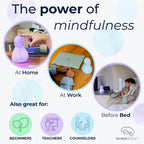 Mindsight Breathing Buddha Guided Visual Meditation Tool for Mindfulness | Slow Your Breathing & Calm Your Mind for Stress & A