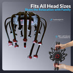 MEDAMOC Electric Scalp Massager, 360 Octopus Head Massager Automatic 5 Modes Scalp Stress Relax Device