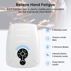 AERLANG Hand Massager Hand Massage Machine with Heat and Compression Cordless Electric Hand Massager for Arthritis and Carpal Tu