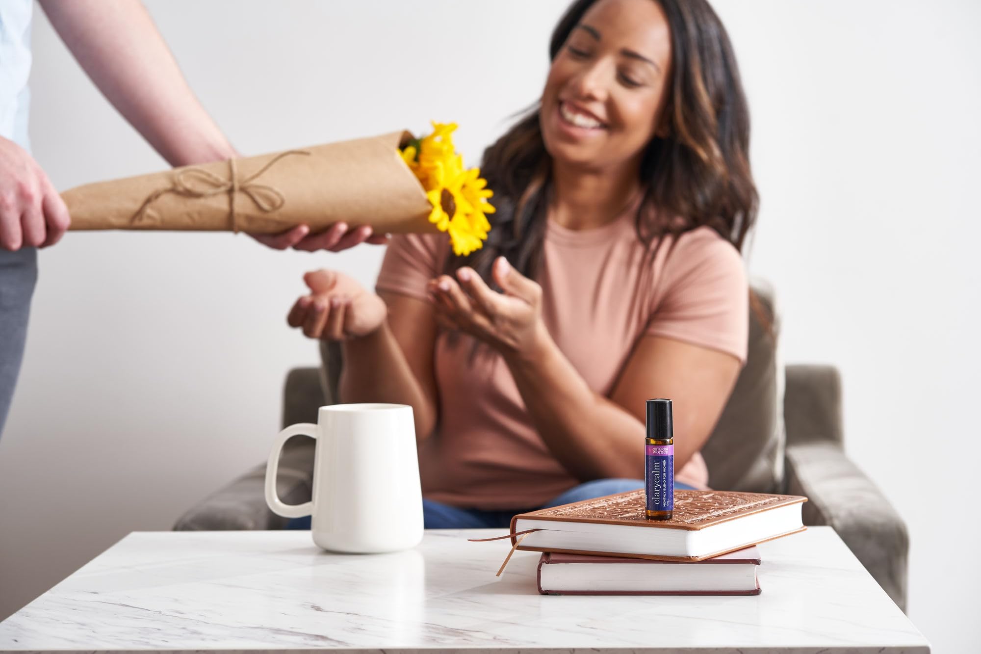 doTERRA Clary Calm Essential Oil Blend for Women - 10 ml (2 Pack)