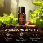 Gya Labs Spearmint Essential Oil for Diffuser - Spearmint Oil for Facial Hair & Skin - Spearmint Oil for Face Massage Aromathera