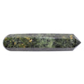Charged 4 Faceted Nephrite Inca Jade (Jadeite) Crystal Massage Wand + Selenite Charging Heart Included (Healing Energy/REVITALIZ