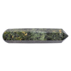 Charged 4 Faceted Nephrite Inca Jade (Jadeite) Crystal Massage Wand + Selenite Charging Heart Included (Healing Energy/REVITALIZ