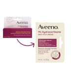 Aveeno Maximum Strength 1% Hydrocortisone Anti-Itch Cream, Triple Oat, Aloe & Vitamin E for Itch Relief from Eczema, Psoriasis,