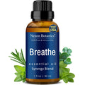Breathe Essential Oil Blend 30 ml - Breath Sinus Relief with Menthol Oils - for Humidifiers, Diffusers, and Aromatherapy - Nexon