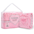Littleforbig Printed Adult Brief Diapers 10 Pieces - Blushing Baby Pink(XL)